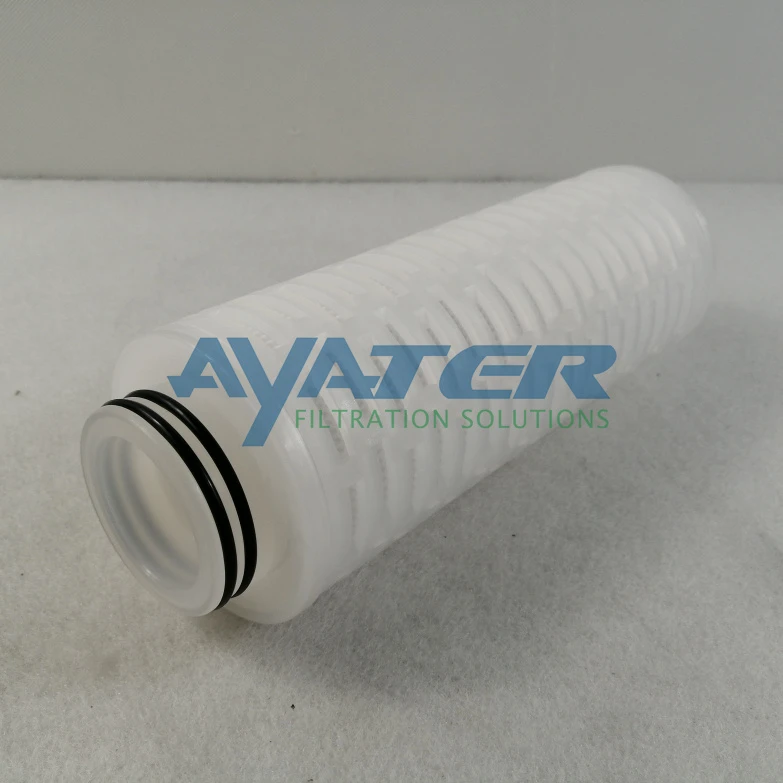 Pleated water filter element 8222 10 inch Pleated water filter element 8222 10 inch